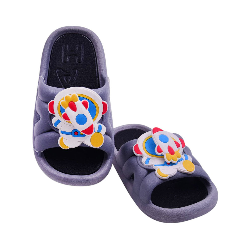 BOYS SLIPPER IR 28 GRAY 9660-15 PVC Default Title - MamasJan KidsWear