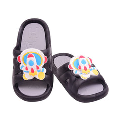 BOYS SLIPPER IR 29 BLACK 9660-15 PVC Default Title - MamasJan KidsWear