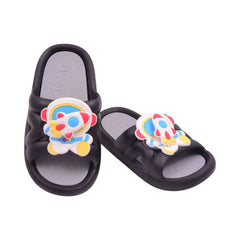 BOYS SLIPPER IR 28 BLACK 9660-15 PVC Default Title - MamasJan KidsWear
