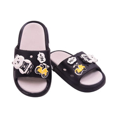 BOYS SLIPPER IR 28-29 BLACK 1301-27 EVA Default Title - MamasJan KidsWear
