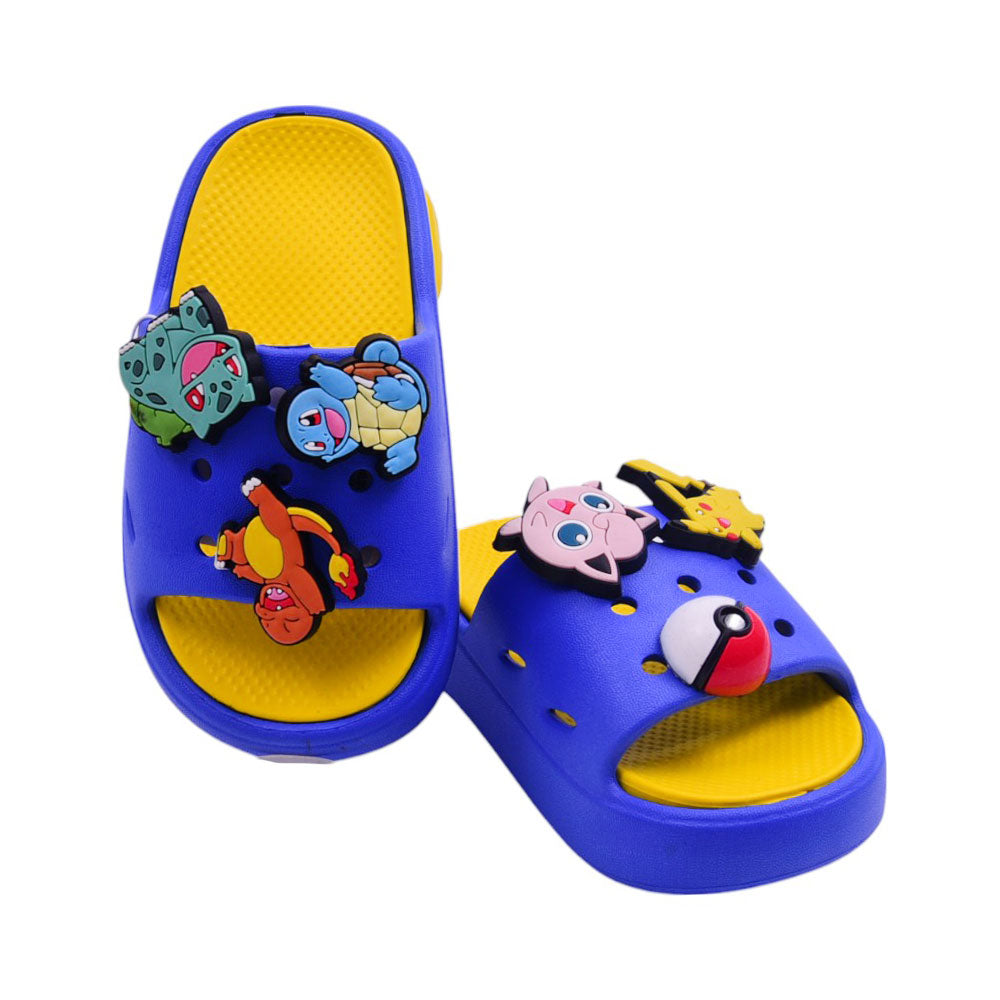 BOYS SLIPPER IR 24-25 BLUE 1388-75 EVA Default Title - MamasJan KidsWear
