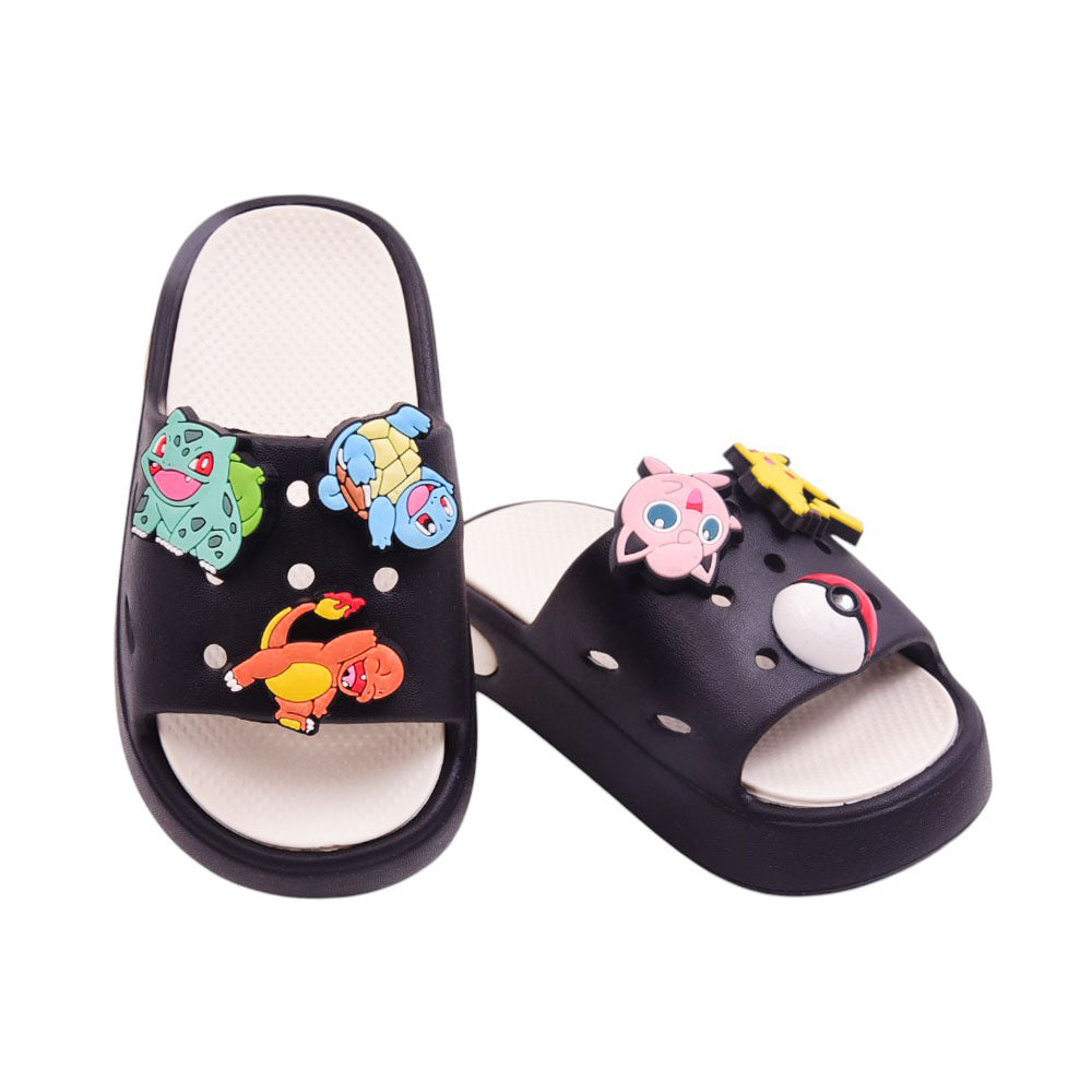 BOYS SLIPPER IR 26-27 BLACK 1388-75 EVA Default Title - MamasJan KidsWear