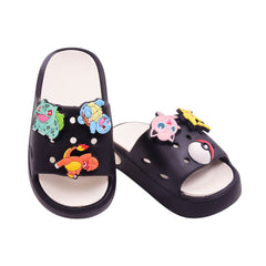 BOYS SLIPPER IR 26-27 BLACK 1388-75 EVA Default Title - MamasJan KidsWear