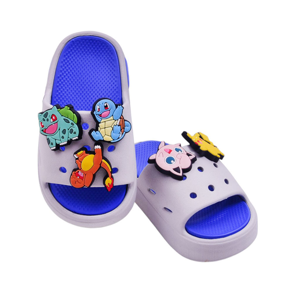 BOYS SLIPPER IR 24-25 GRAY 1388-75 EVA Default Title - MamasJan KidsWear