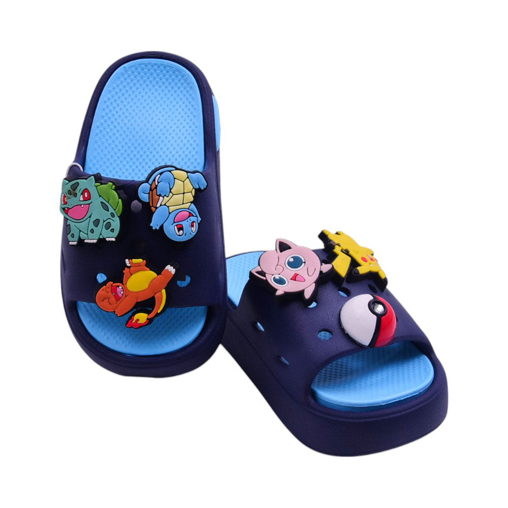 BOYS SLIPPER IR 24-25 NAVY 1388-75 EVA Default Title - MamasJan KidsWear