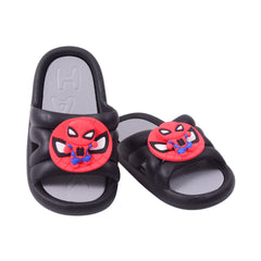 BOYS SLIPPER 28 BLACK 9660+11 PVC 26-30 Default Title - MamasJan KidsWear