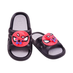BOYS SLIPPER 27 BLACK 9660+11 PVC 26-30 Default Title - MamasJan KidsWear