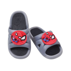 BOYS SLIPPER 30 GRAY 9660+11 PVC 26-30 Default Title - MamasJan KidsWear