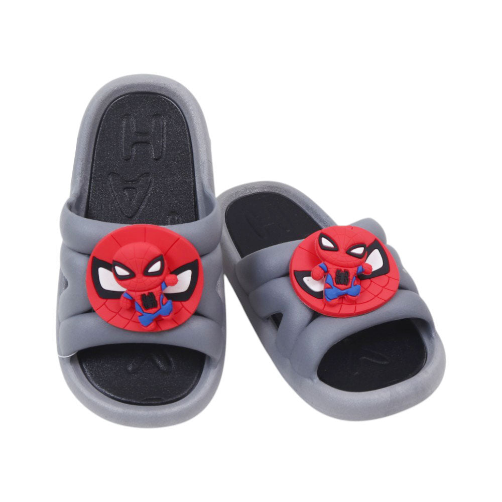 BOYS SLIPPER 29 GRAY 9660+11 PVC 26-30 Default Title - MamasJan KidsWear
