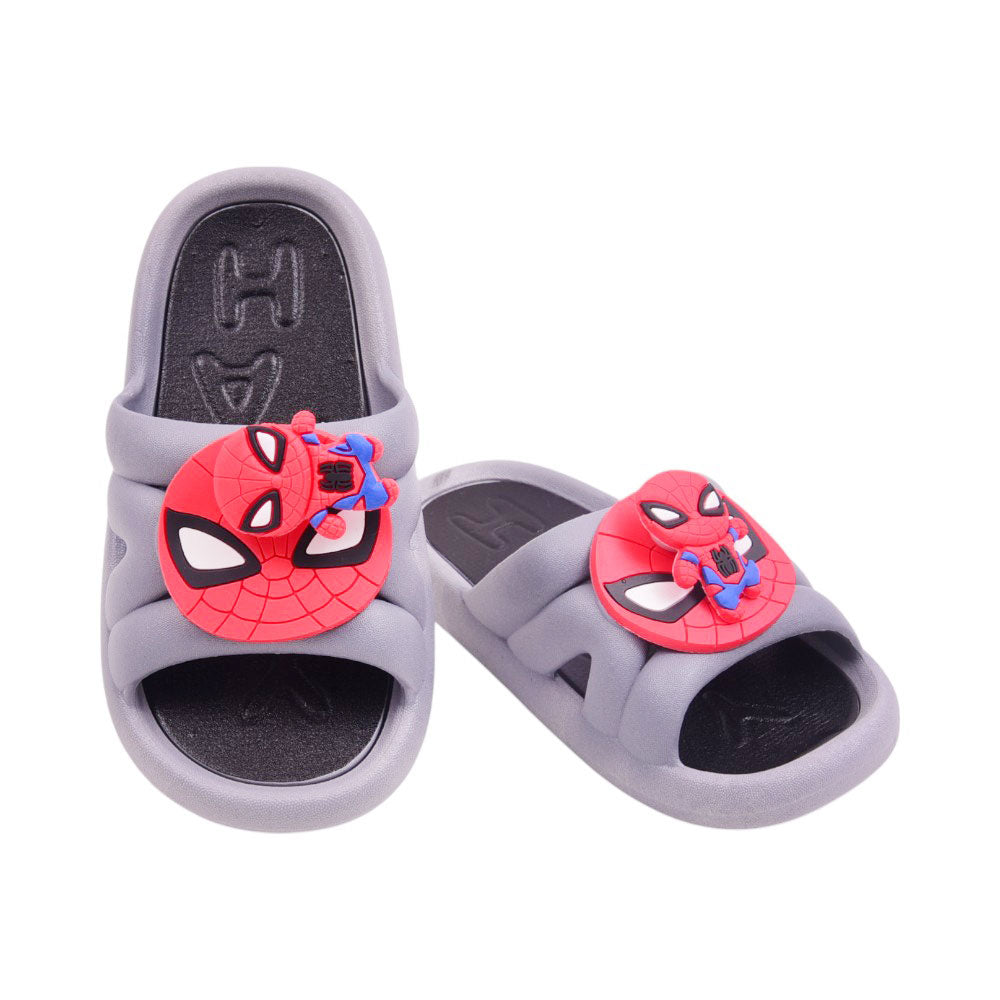 BOYS SLIPPER 27 GRAY 9660+11 PVC 26-30 Default Title - MamasJan KidsWear