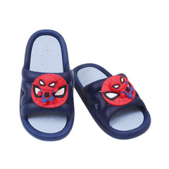 BOYS SLIPPER 30 NAVY 9660+11 PVC 26-30 Default Title - MamasJan KidsWear