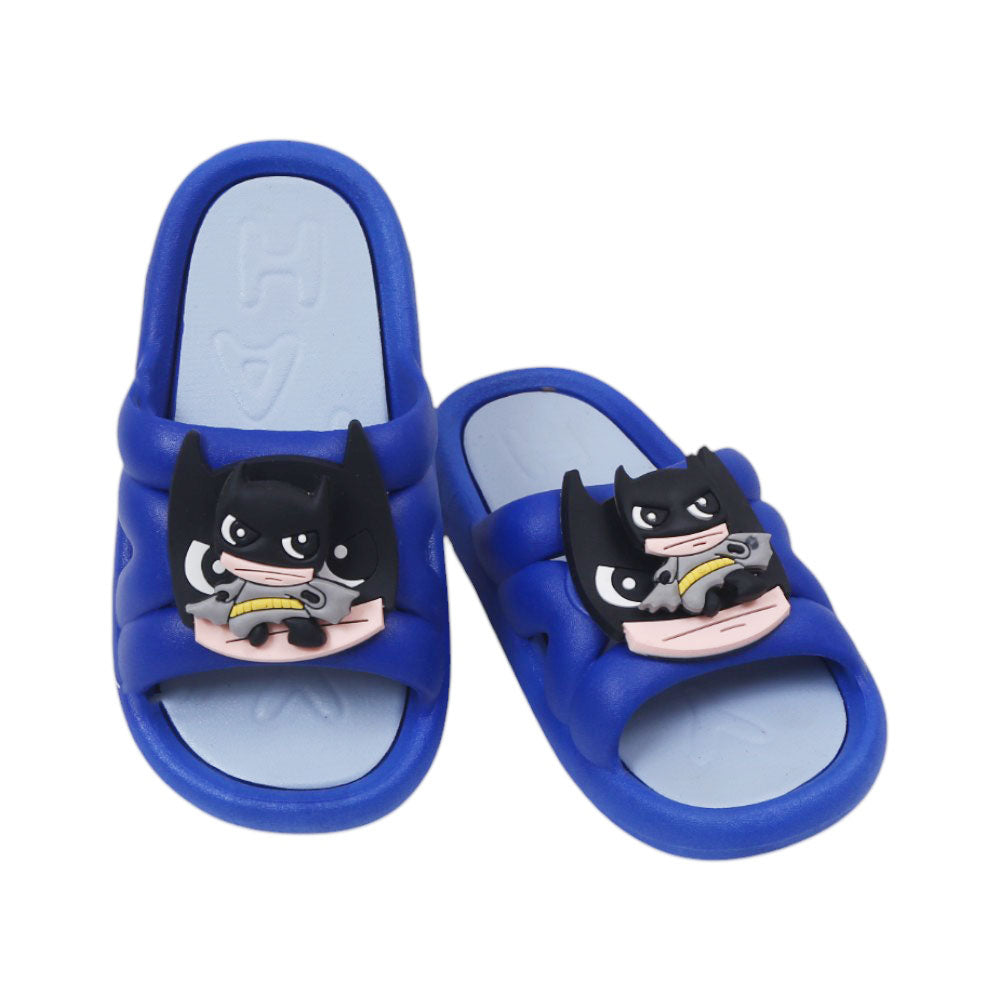BOYS SLIPPER 28 BLUE 9660+10 PVC 26-30 Default Title - MamasJan KidsWear