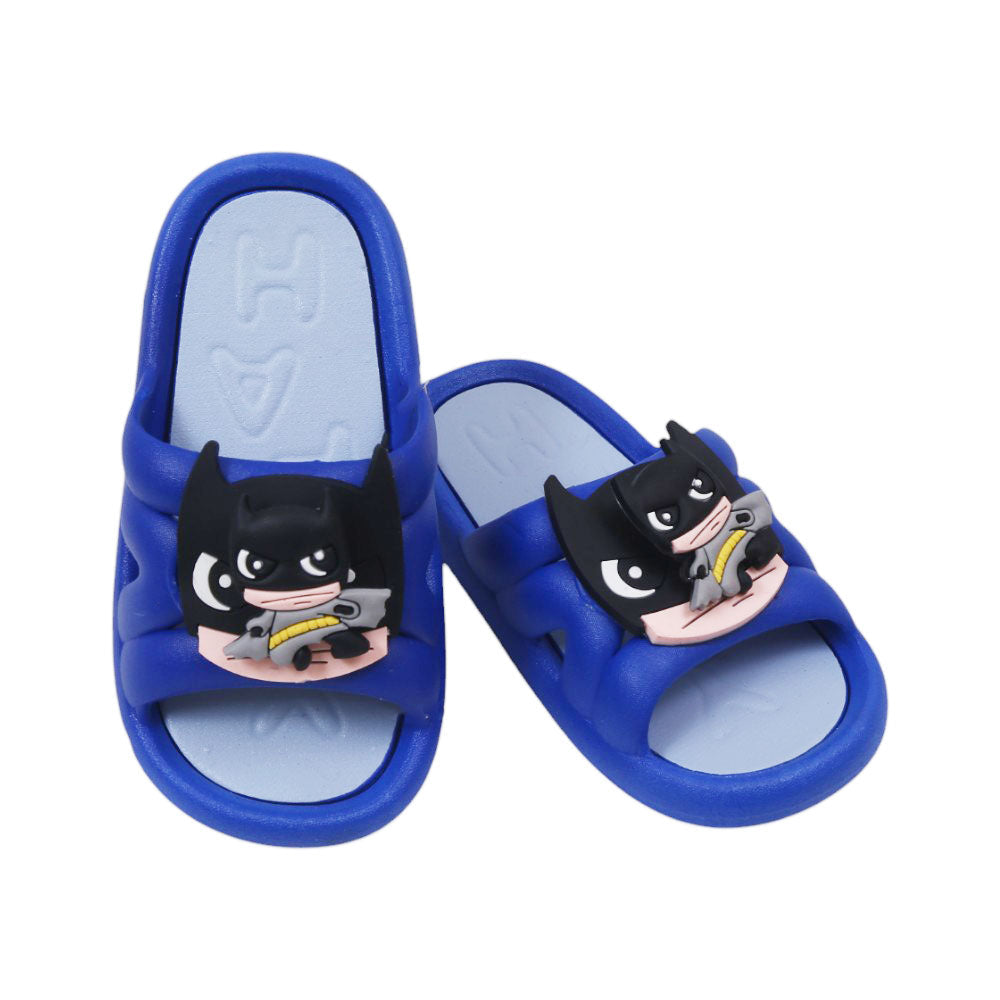 BOYS SLIPPER 27 BLUE 9660+10 PVC 26-30 Default Title - MamasJan KidsWear