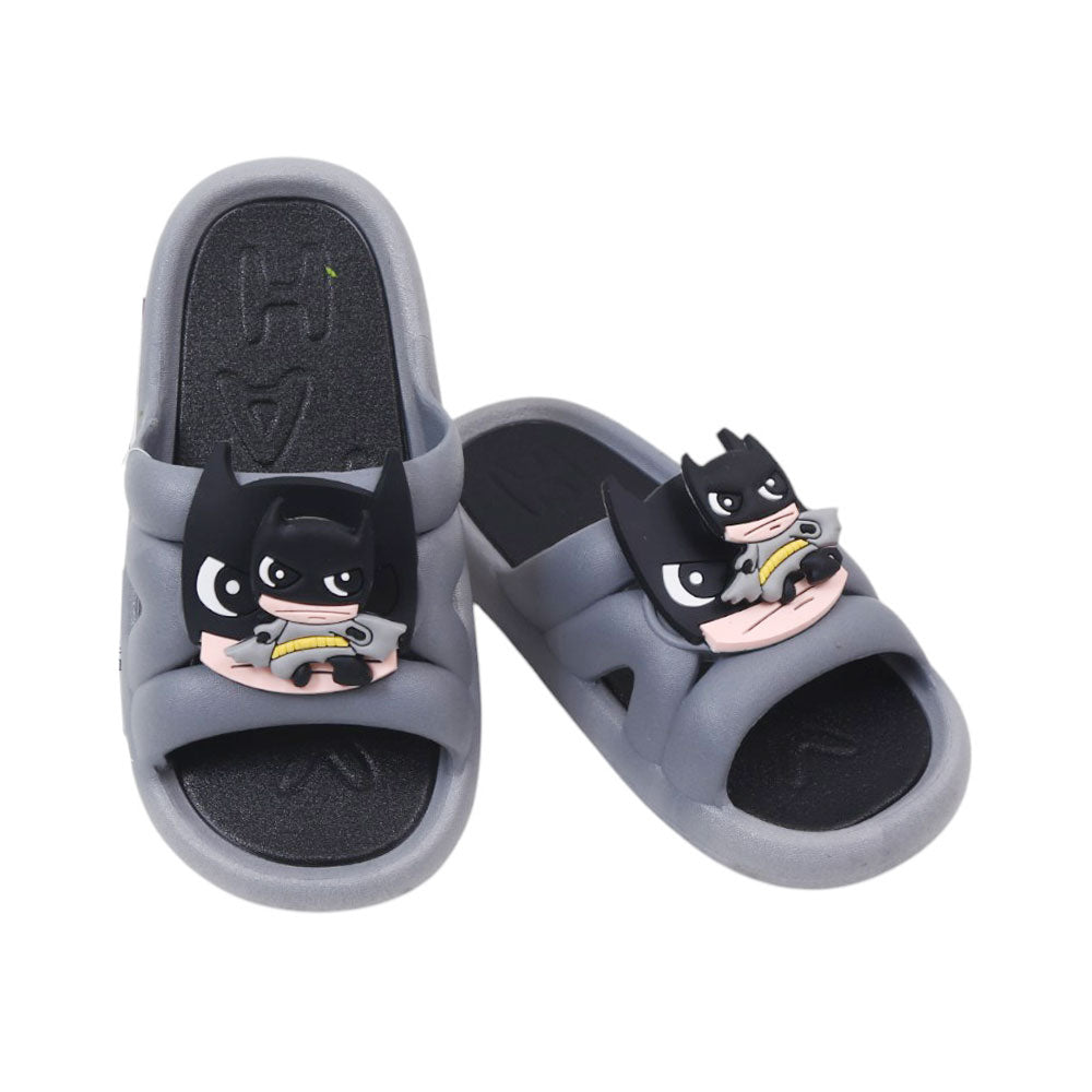 BOYS SLIPPER 29 GRAY 9660+10 PVC 26-30 Default Title - MamasJan KidsWear