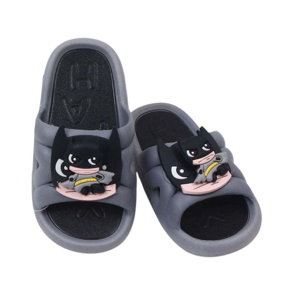 BOYS SLIPPER 27 GRAY 9660+10 PVC 26-30 Default Title - MamasJan KidsWear