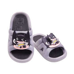 BOYS SLIPPER 26 GRAY 9660+10 PVC 26-30 Default Title - MamasJan KidsWear