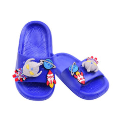 BOYS SLIPPER 26 BLUE 9627+19 PVC 26-30 Default Title - MamasJan KidsWear