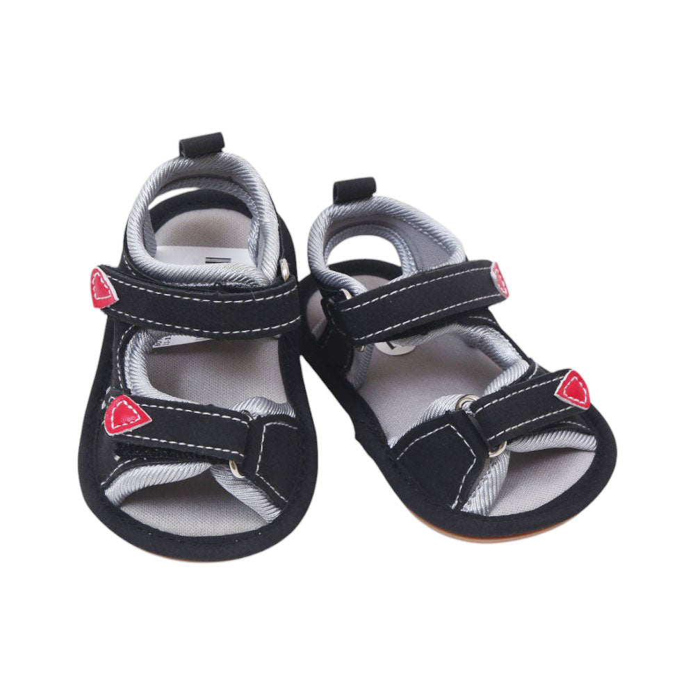 BOYS SANDAL BLACK 11 B-1 11-13 Default Title - MamasJan KidsWear