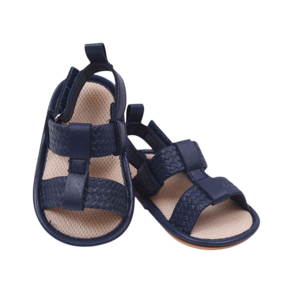 BOYS SANDAL NAVY 11 B-2 11-13 Default Title - MamasJan KidsWear