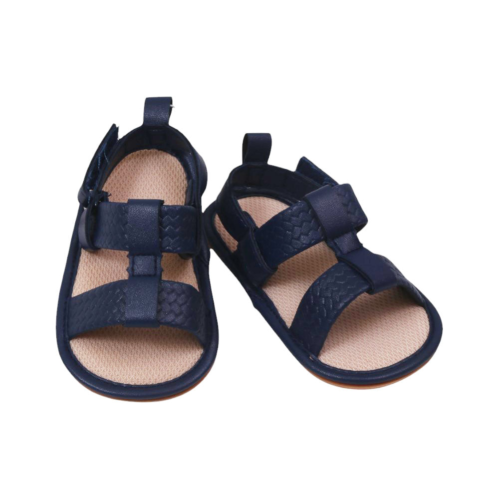 BOYS SANDAL NAVY 12 B-2 11-13 Default Title - MamasJan KidsWear