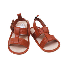 BOYS SANDAL BROWN 12 B-2 11-13 Default Title - MamasJan KidsWear