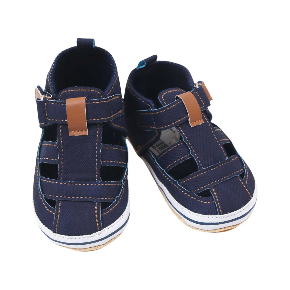 BOYS SANDAL NAVY 13 B-3 11-13 Default Title - MamasJan KidsWear
