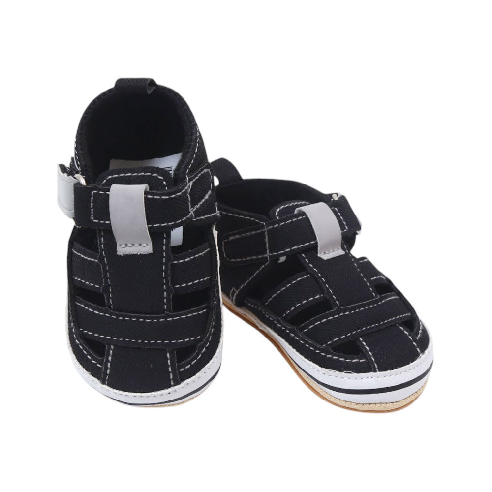 BOYS SANDAL BLACK 11 B-3 11-13 Default Title - MamasJan KidsWear