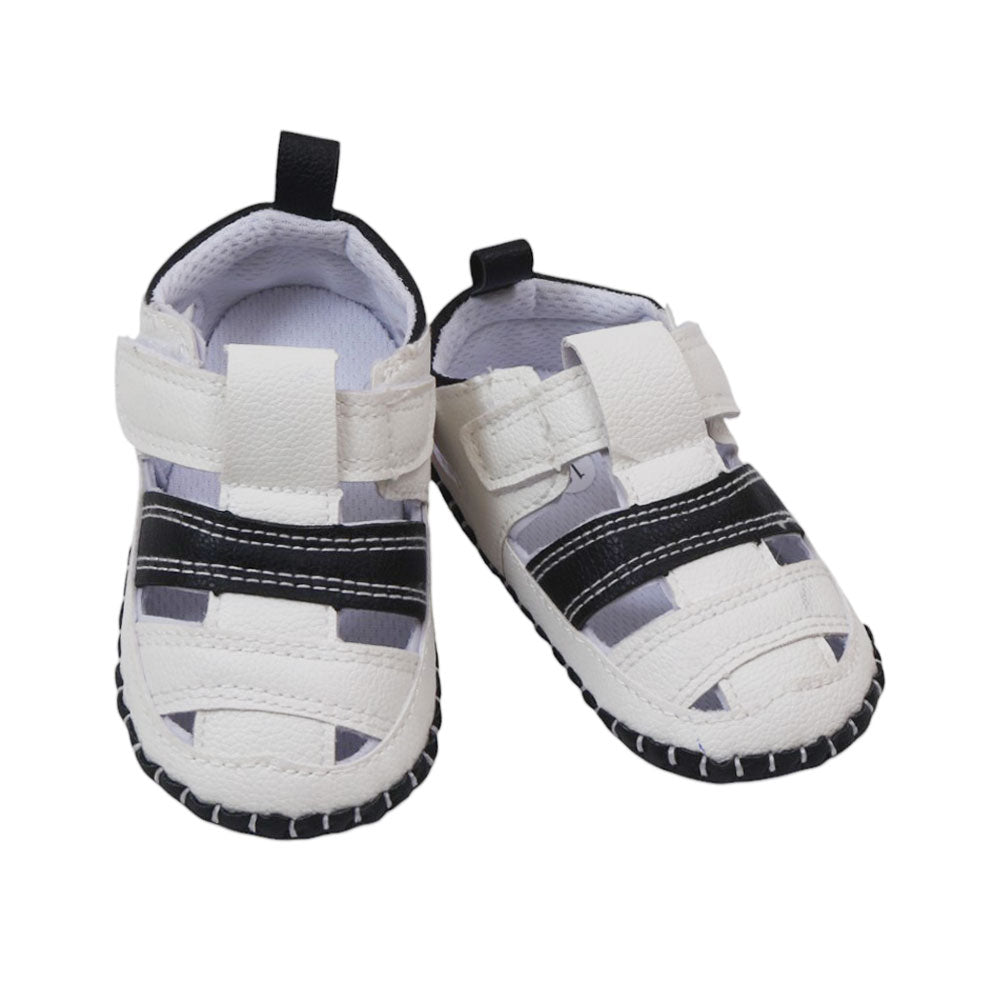 BOYS SANDAL WHITE 12 B-4 11-13 Default Title - MamasJan KidsWear