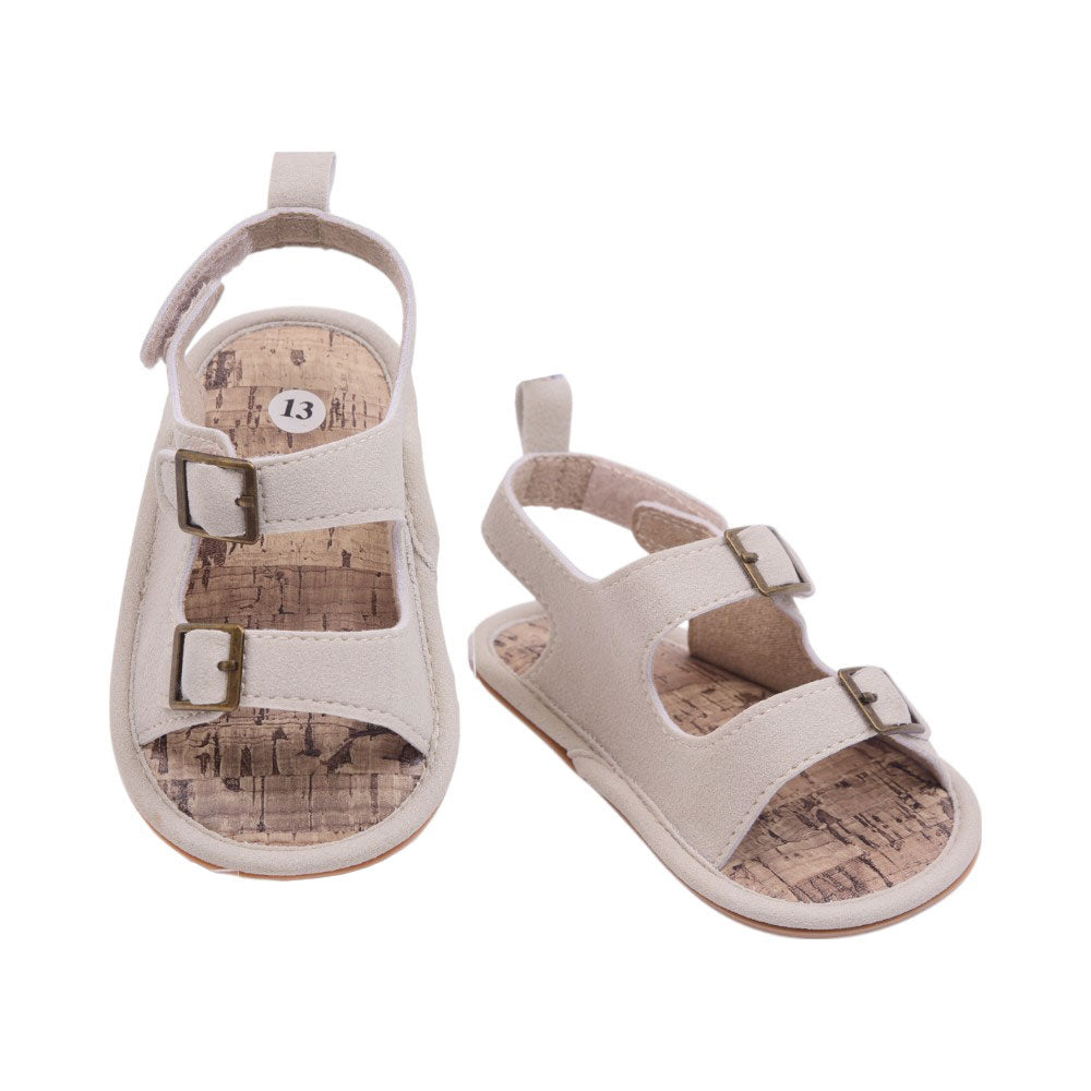 BOYS SANDAL 13 BEIGE B-5 11-13 Y.T Default Title - MamasJan KidsWear
