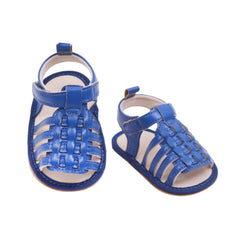 BOYS SANDAL 11 BLUE B-6 11-13 Y.T Default Title - MamasJan KidsWear