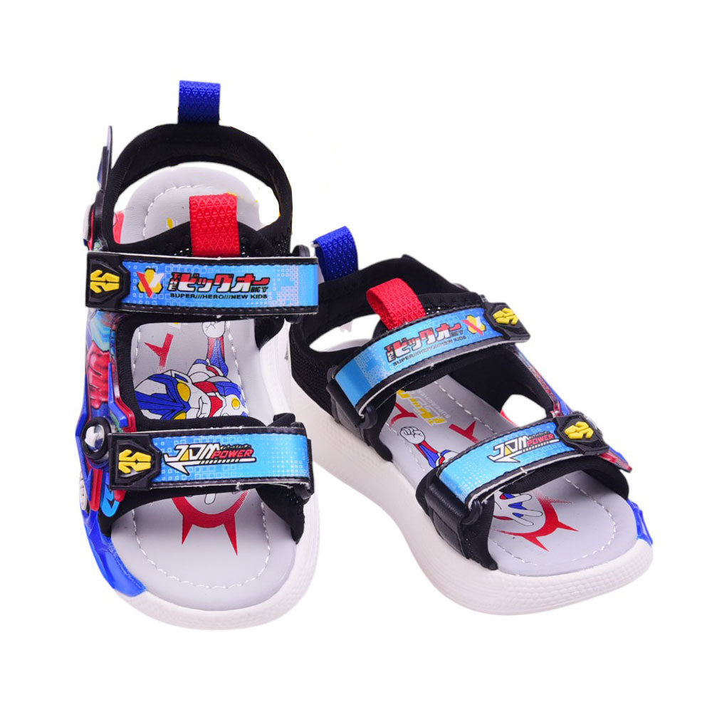 BOYS SANDAL 28 BLUE B615 27-32 Default Title - MamasJan KidsWear