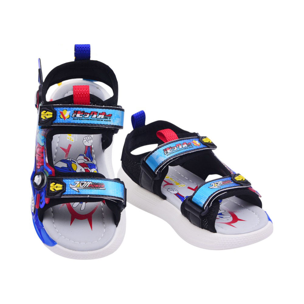 BOYS SANDAL 30 BLUE B615 27-32 Default Title - MamasJan KidsWear