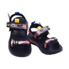 BOYS SANDAL 29 BLUE-BLACK A2401 27-32 Default Title - MamasJan KidsWear