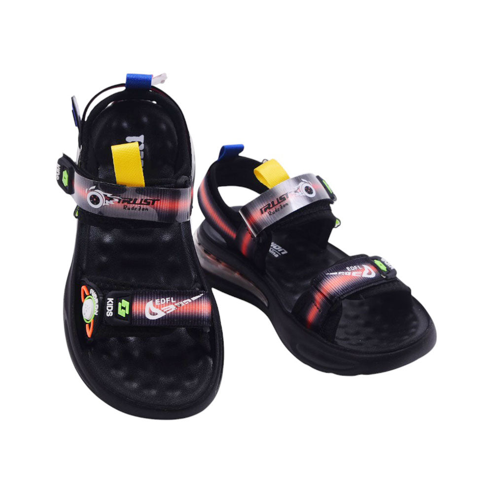 BOYS SANDAL 32 BLUE-BLACK B2401 32-37 Default Title - MamasJan KidsWear