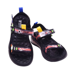 BOYS SANDAL 33 BLUE-BLACK B2401 32-37 Default Title - MamasJan KidsWear