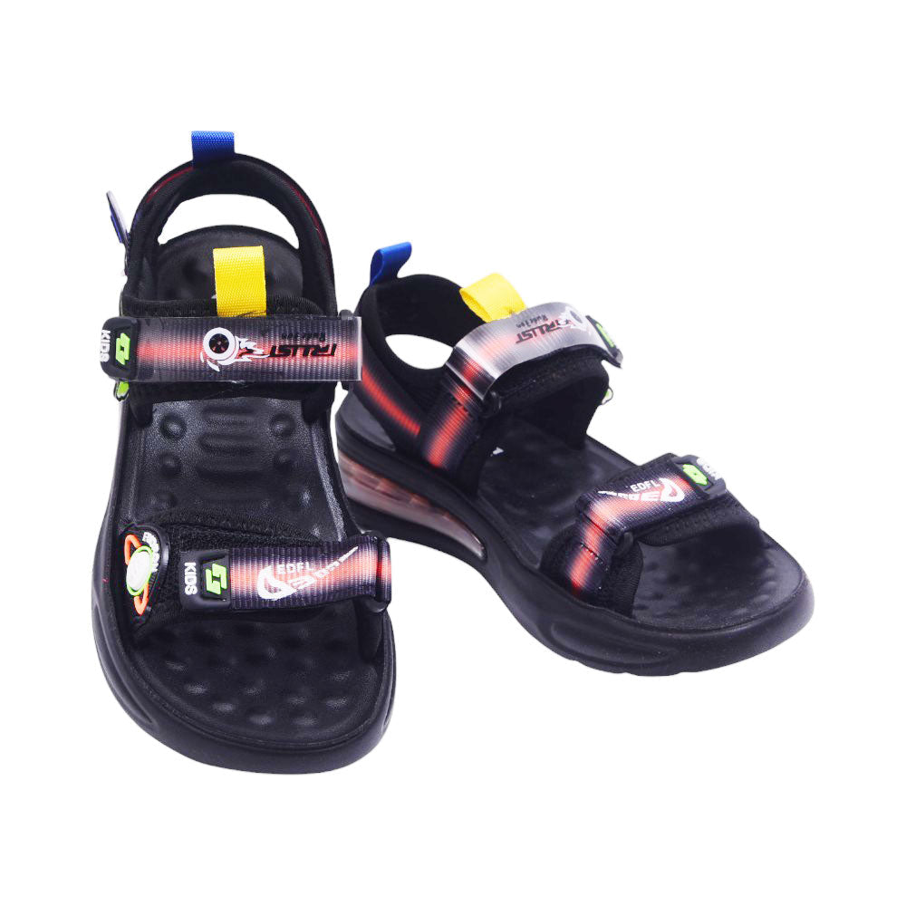 BOYS SANDAL 34 BLUE-BLACK B2401 32-37 Default Title - MamasJan KidsWear