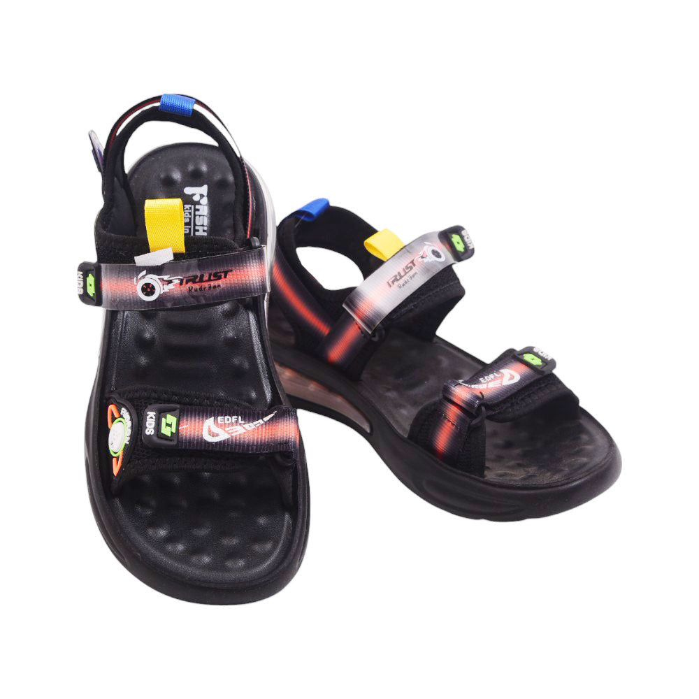 BOYS SANDAL 37 BLUE-BLACK B2401 32-37 Default Title - MamasJan KidsWear