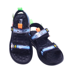 BOYS SANDAL 34 GREEN-BLACK B2401 32-37 Default Title - MamasJan KidsWear