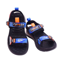 BOYS SANDAL 33 BLUE-BLACK B2408 32-37 Default Title - MamasJan KidsWear