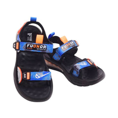 BOYS SANDAL 32 BLUE-BLACK B2408 32-37 Default Title - MamasJan KidsWear