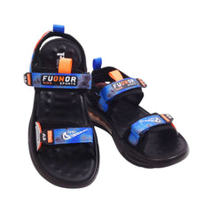 BOYS SANDAL 36 BLUE-BLACK B2408 32-37 Default Title - MamasJan KidsWear