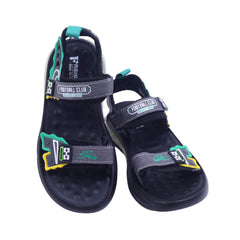 BOYS SANDAL 35 GREEN-GREY B2412 32-37 Default Title - MamasJan KidsWear