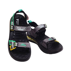 BOYS SANDAL 36 GREEN-GREY B2412 32-37 Default Title - MamasJan KidsWear