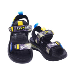 BOYS SANDAL 29 YELLOW B2408 27-32 Default Title - MamasJan KidsWear