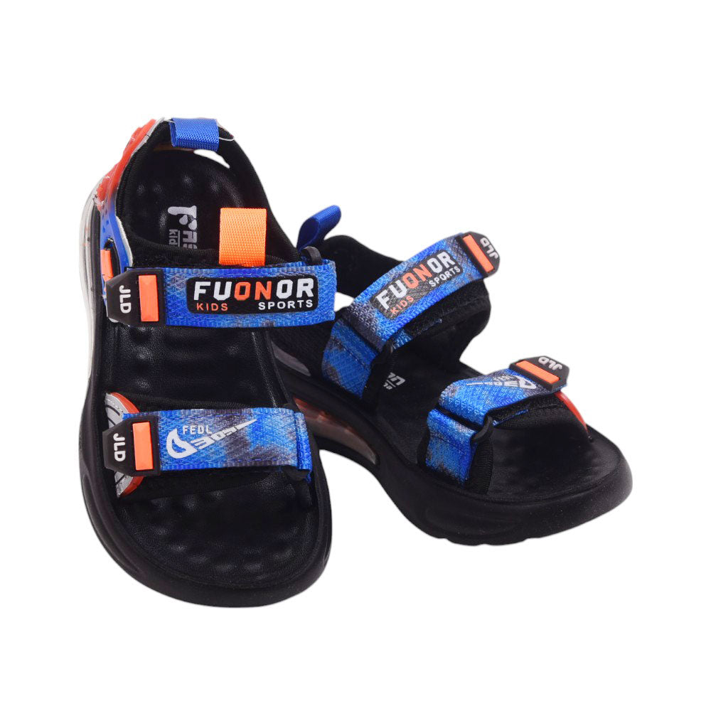 BOYS SANDAL 27 BLUE B2408 27-32 Default Title - MamasJan KidsWear