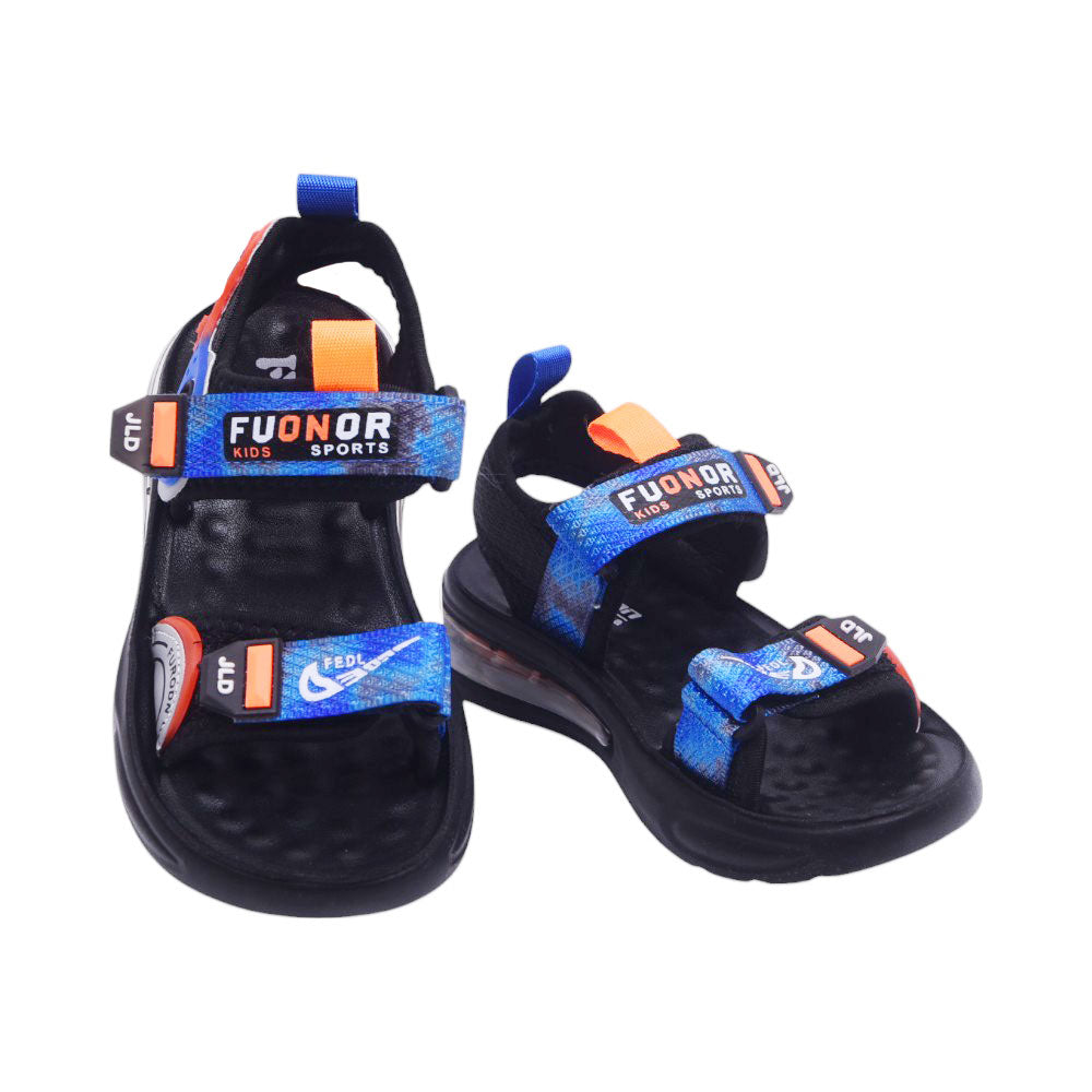 BOYS SANDAL 29 BLUE B2408 27-32 Default Title - MamasJan KidsWear