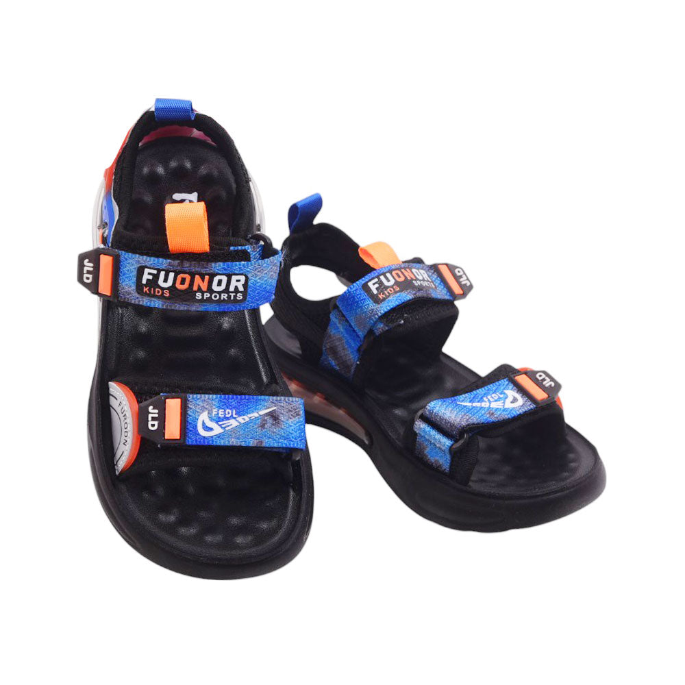 BOYS SANDAL 31 BLUE B2408 27-32 Default Title - MamasJan KidsWear