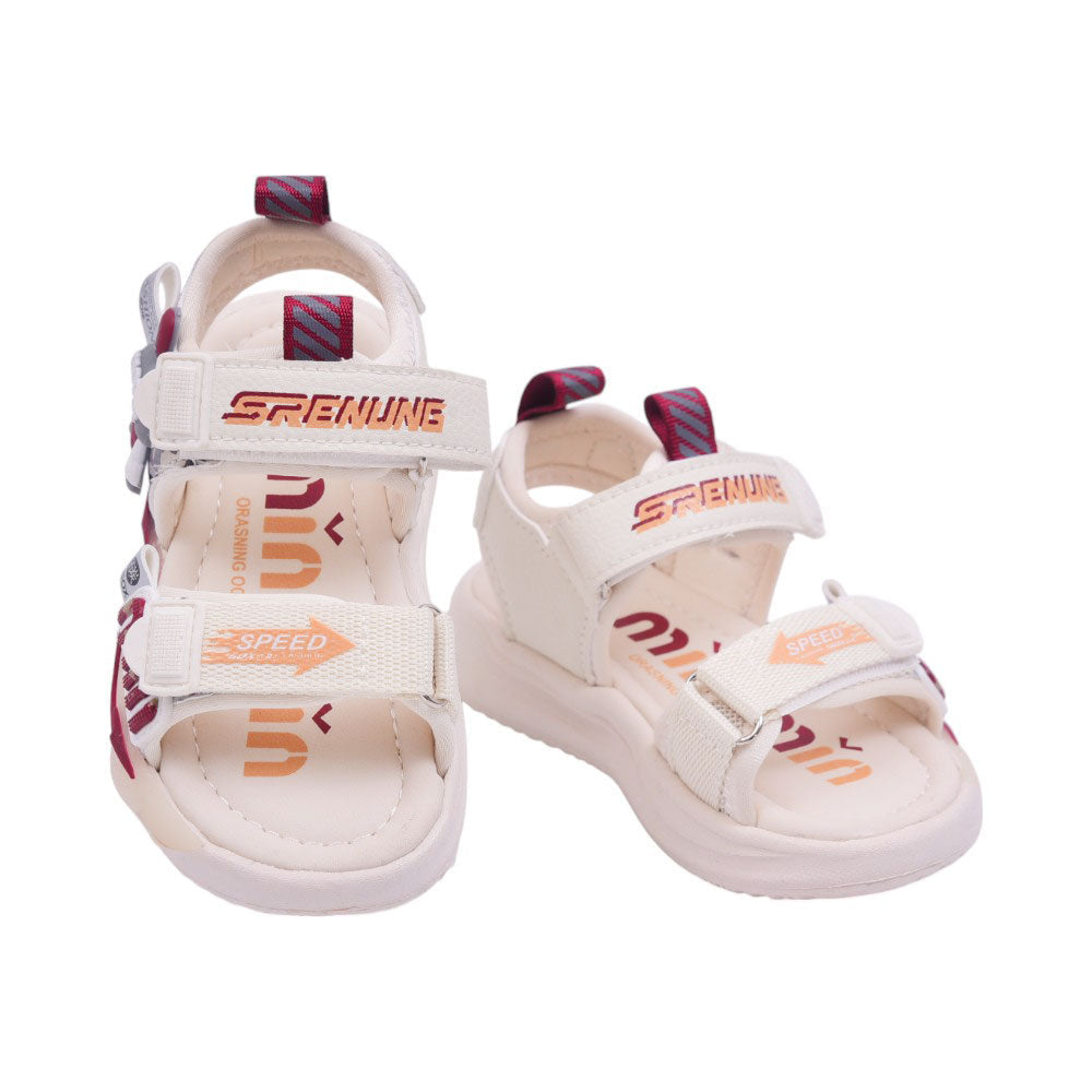 BOYS SANDAL 24 OFF-WHITE 809 23-28 Default Title - MamasJan KidsWear
