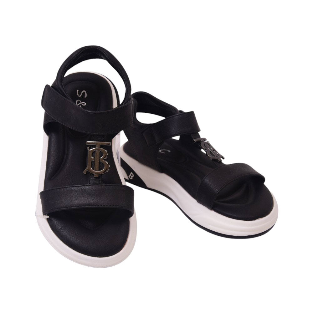 BOYS SANDAL 30 BLACK H011 25-30 Default Title - MamasJan KidsWear