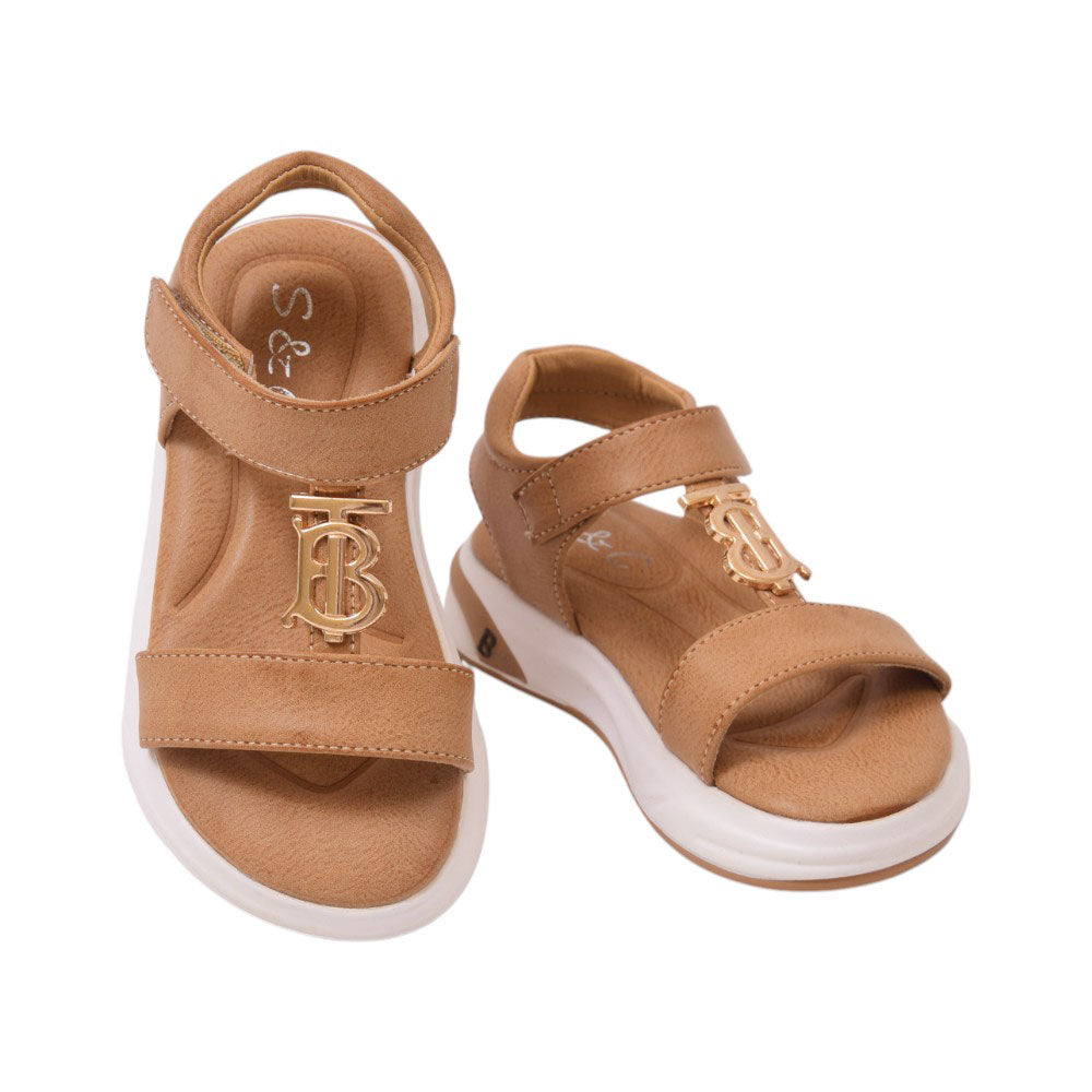 BOYS SANDAL 25 KHAKI H011 25-30 Default Title - MamasJan KidsWear
